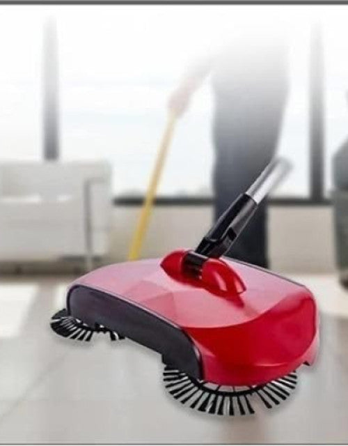 Magic Broom Floor Cleaner-Hand Push Rotating